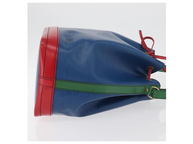 LOUIS VUITTON Epi Tricolor Noe Shoulder Bag Blue Red Green M44082 LV - vista 3