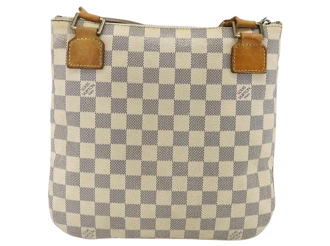 LOUIS VUITTON Damier Azur Pochette Bosphore Shoulder Bag N51112 LV - vista 2