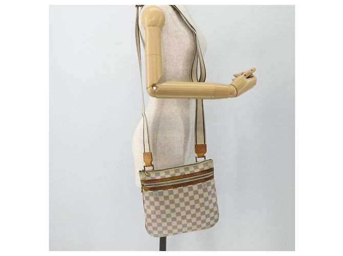 LOUIS VUITTON Damier Azur Pochette Bosphore Shoulder Bag N51112 LV - vista 22