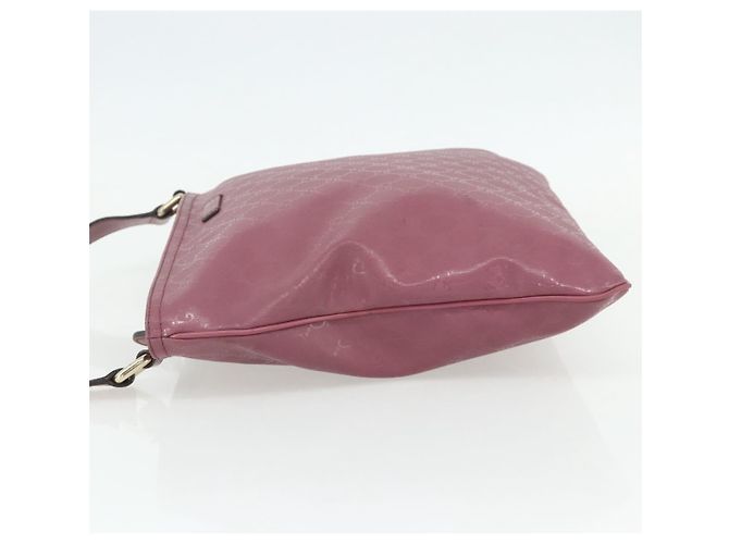 GUCCI GG Implementation Shoulder Bag PVC Pink Gold 201446 - vista 3