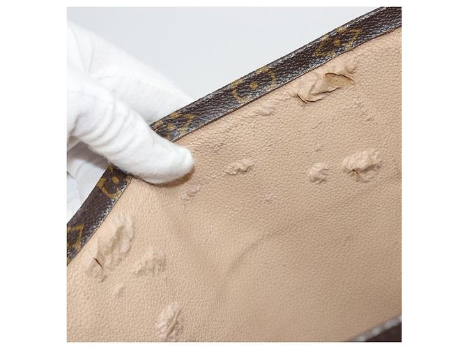 LOUIS VUITTON Monogram Sac Plat Hand Bag M51140 LV - vista 10