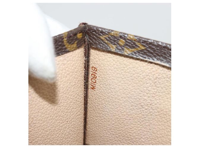 LOUIS VUITTON Monogram Sac Plat Hand Bag M51140 LV - vista 12
