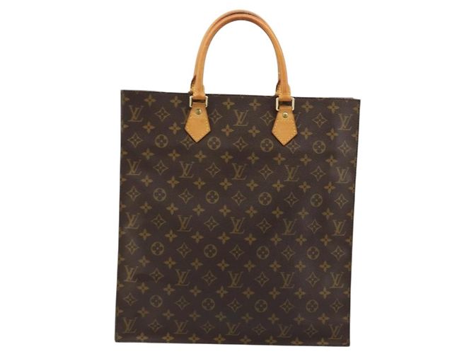 LOUIS VUITTON Monogram Sac Plat Hand Bag M51140 LV - vista 13