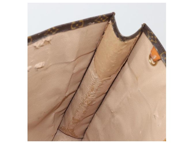 LOUIS VUITTON Monogram Sac Plat Hand Bag M51140 LV - vista 22