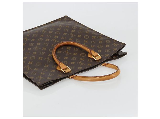 LOUIS VUITTON Monogram Sac Plat Hand Bag M51140 LV - vista 6