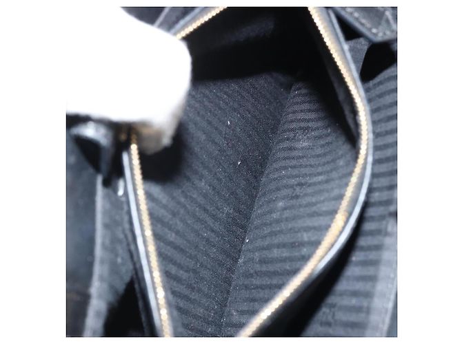 FENDI 2JOURS Hand Bag Leather Black Gold - vista 22