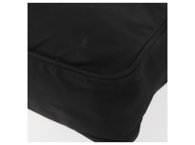 PRADA Shoulder Bag Nylon Black Silver - vista 17