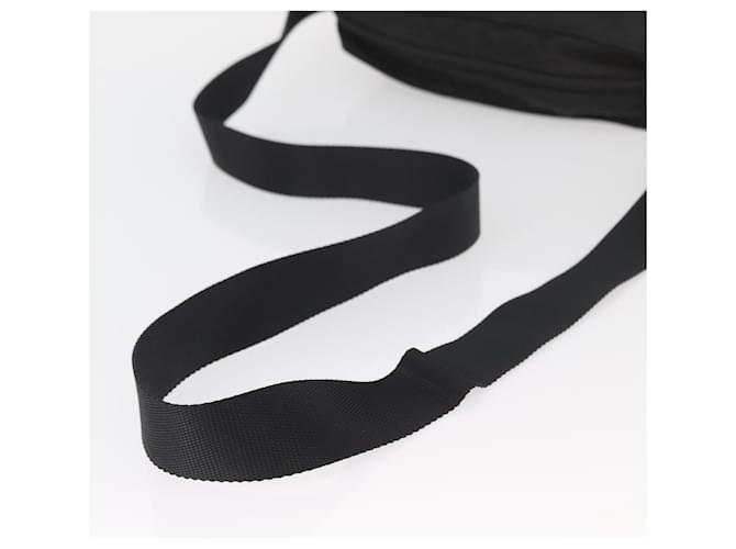 PRADA Shoulder Bag Nylon Black Silver - vista 7