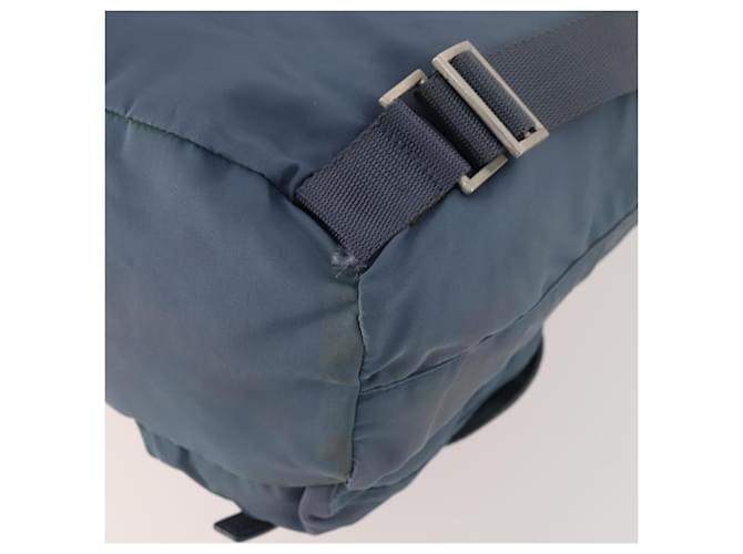 PRADA Backpack Nylon Blue Silver - vista 19