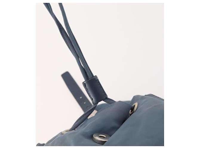 PRADA Backpack Nylon Blue Silver - vista 23