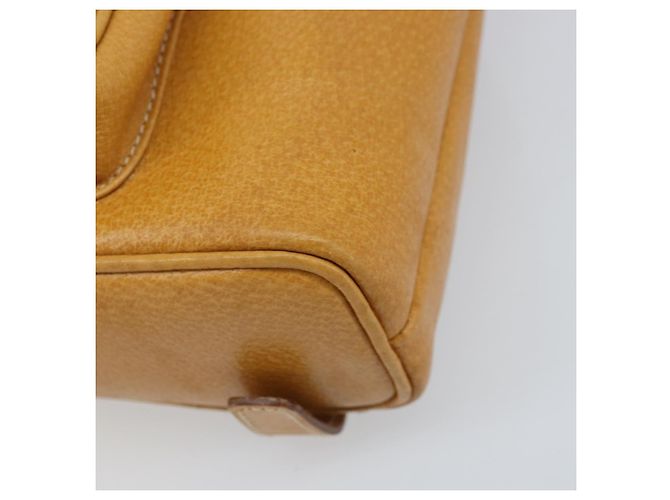 GUCCI Bamboo Backpack Leather Beige Gold 003 2058 0030 - vista 16