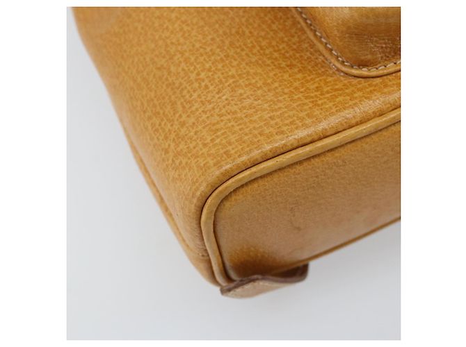GUCCI Bamboo Backpack Leather Beige Gold 003 2058 0030 - vista 17