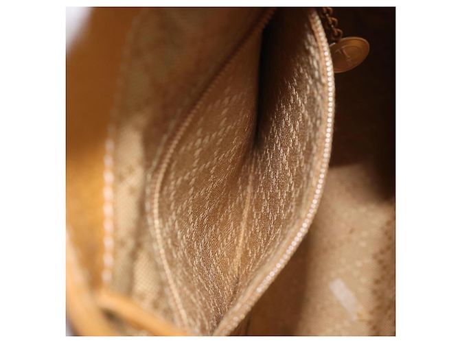 GUCCI Bamboo Backpack Leather Beige Gold 003 2058 0030 - vista 25
