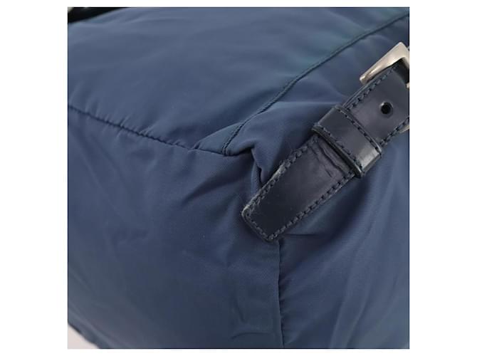 PRADA Rucksack Nylon Hellblau Silber - Ansicht 16