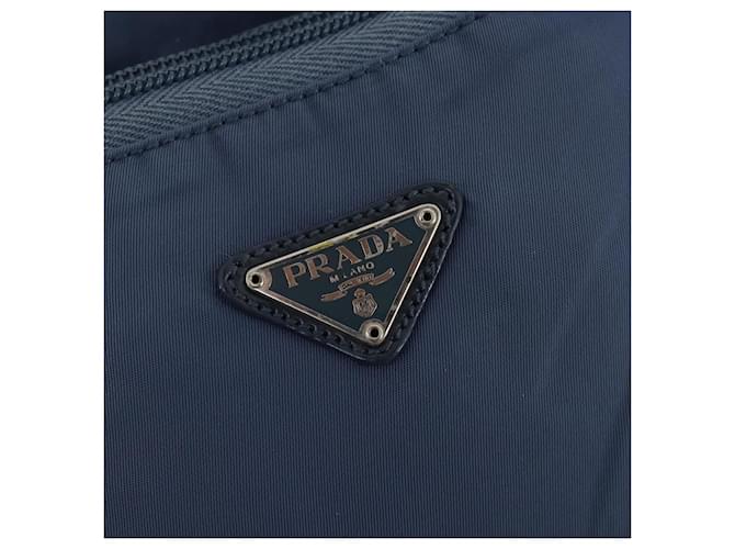 PRADA Rucksack Nylon Hellblau Silber - Ansicht 18