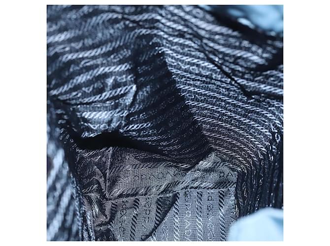 PRADA Rucksack Nylon Hellblau Silber - Ansicht 21