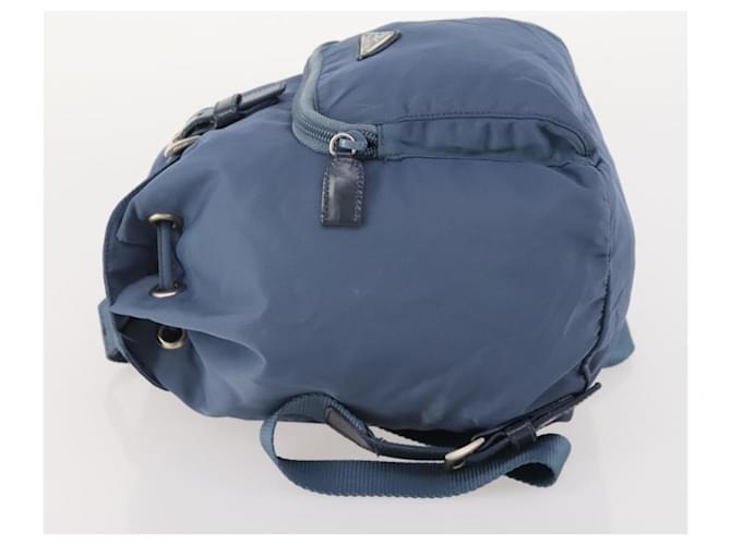 PRADA Rucksack Nylon Hellblau Silber - Ansicht 4