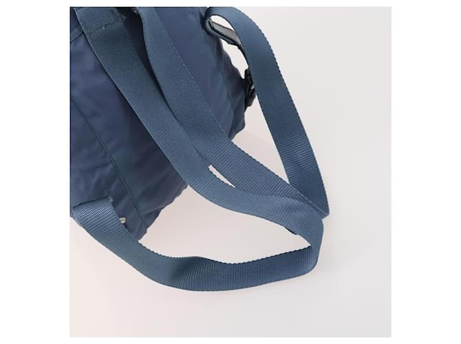 PRADA Rucksack Nylon Hellblau Silber - Ansicht 7