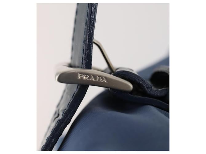 PRADA Rucksack Nylon Hellblau Silber - Ansicht 9