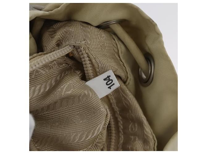 PRADA Backpack Nylon Ivory Silver - vista 12