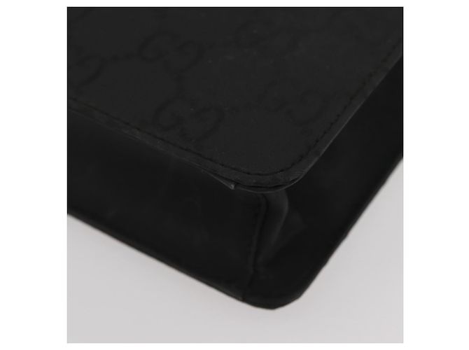 GUCCI GG Canvas Business Bag Nylon Black Silver 015 0235 - vista 14
