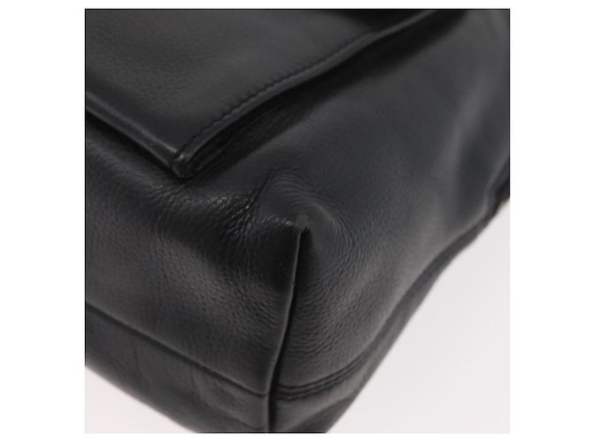 Céline CELINE Circle Hand Bag Leather 2way Black Gold - vista 16