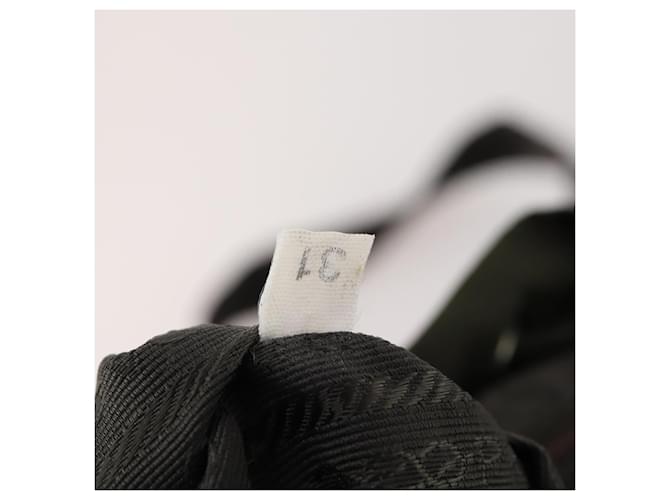 PRADA Backpack Nylon Green Silver - vista 12