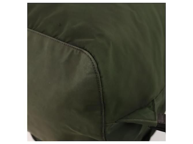 PRADA Backpack Nylon Green Silver - vista 16