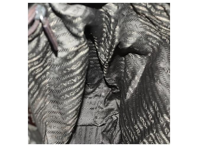 PRADA Backpack Nylon Green Silver - vista 20