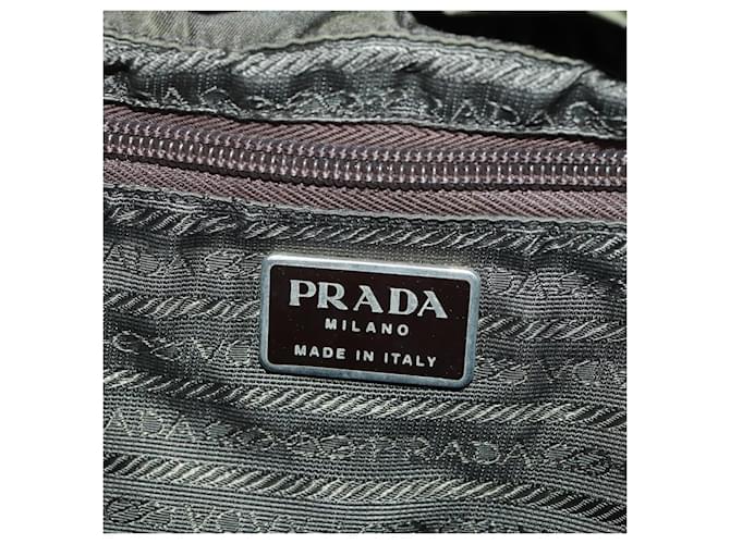 PRADA Backpack Nylon Green Silver - vista 22