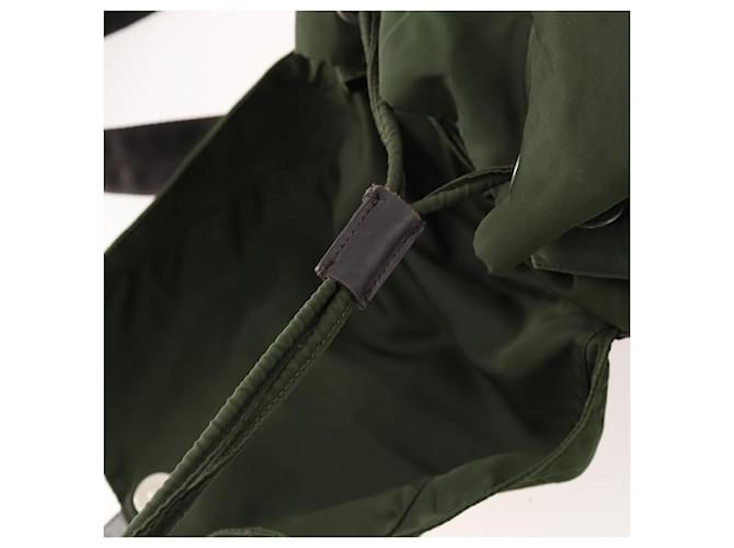 PRADA Backpack Nylon Green Silver - vista 9