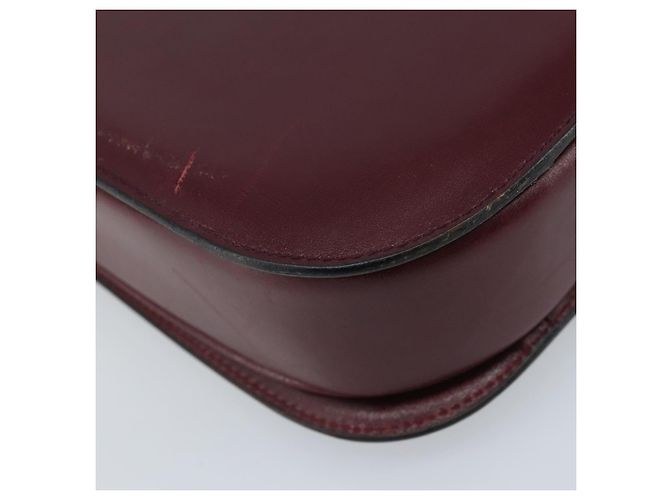 Céline CELINE Shoulder Bag Leather Bordeaux Gold - vista 16