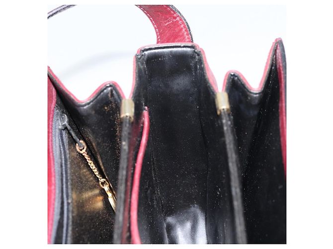 Céline CELINE Shoulder Bag Leather Bordeaux Gold - vista 20