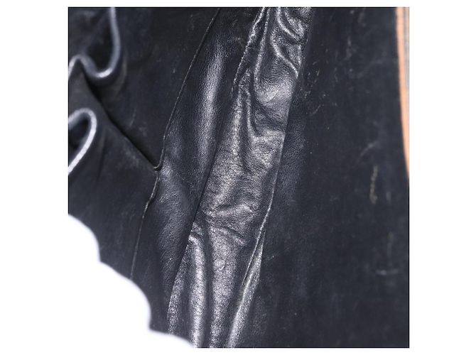 Céline CELINE Shoulder Bag Leather Black Gold - vista 12