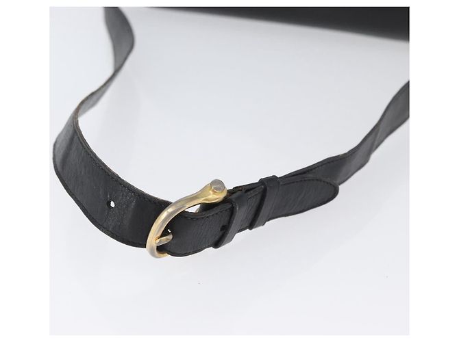 Céline CELINE Shoulder Bag Leather Black Gold - vista 7