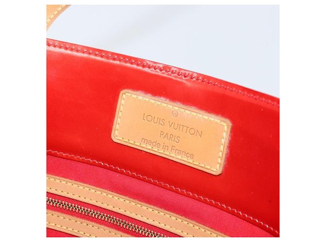 LOUIS VUITTON Monogram Vernis Reade GM Tote Bag Red M91084 LV - vista 15