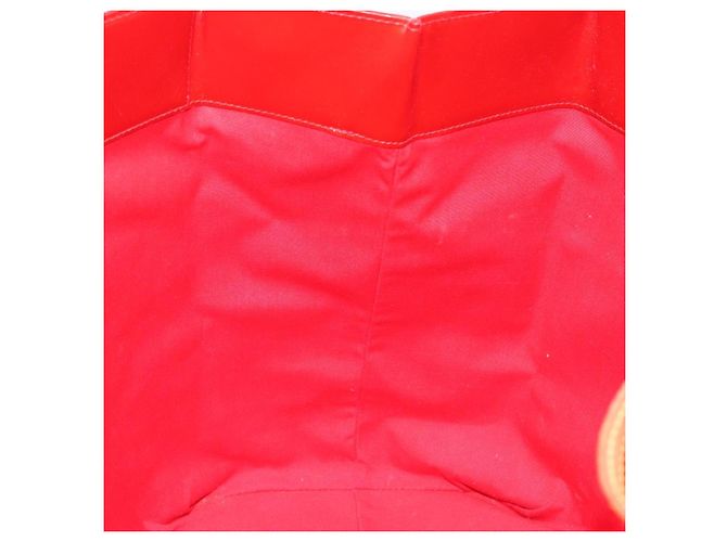 LOUIS VUITTON Monogram Vernis Reade GM Tote Bag Red M91084 LV - vista 18