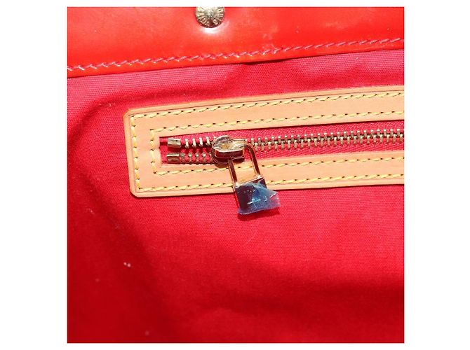 LOUIS VUITTON Monogram Vernis Reade GM Tote Bag Red M91084 LV - vista 19