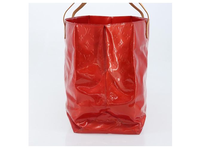 LOUIS VUITTON Monogram Vernis Reade GM Tote Bag Red M91084 LV - vista 4