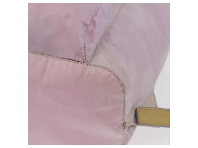 PRADA Backpack Nylon Pink Silver - vista 18