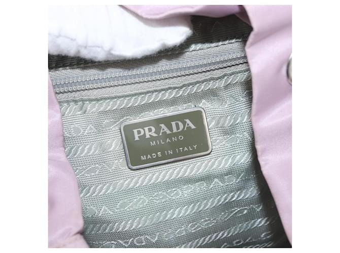 PRADA Backpack Nylon Pink Silver - vista 25