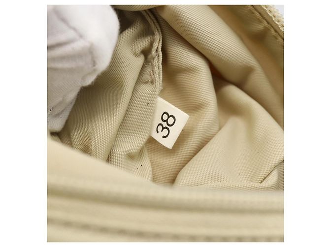 PRADA Accessory Pouch Nylon Beige Silver - vista 12