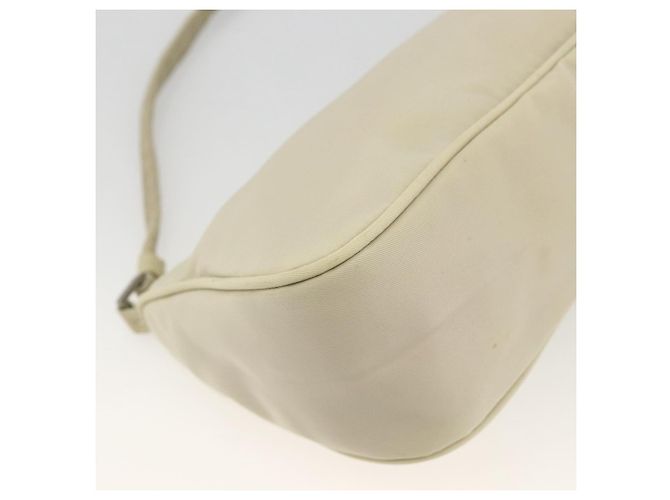 PRADA Accessory Pouch Nylon Beige Silver - vista 17