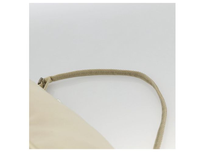PRADA Accessory Pouch Nylon Beige Silver - vista 8