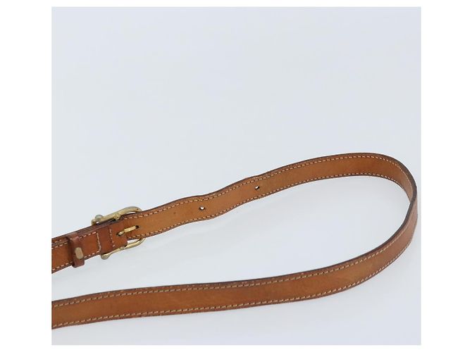 Céline CELINE Macadam Canvas Shoulder Bag PVC Leather Brown Gold - vista 14