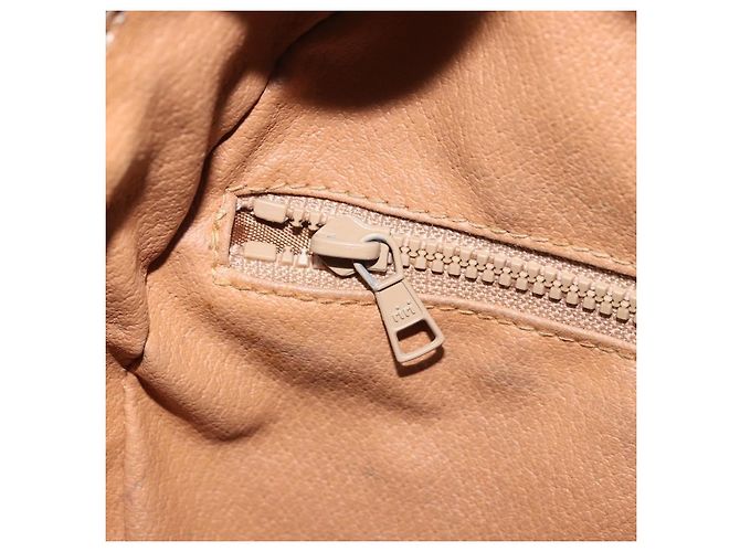 Céline CELINE Macadam Canvas Shoulder Bag PVC Leather Brown Gold - vista 22