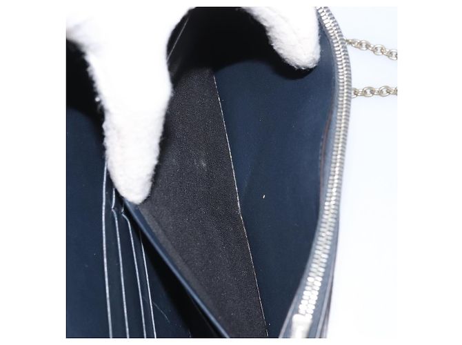 Céline CELINE Chain Shoulder Bag Leather Navy Silver - vista 22