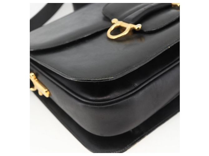 Céline CELINE Shoulder Bag Leather Black Gold - vista 15