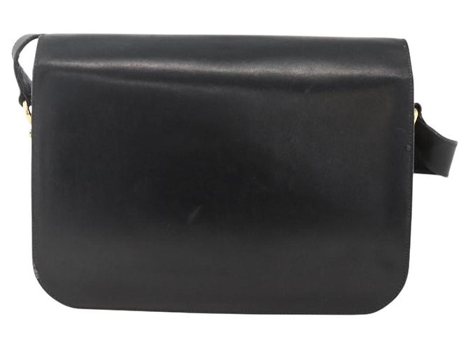 Céline CELINE Shoulder Bag Leather Black Gold - vista 2