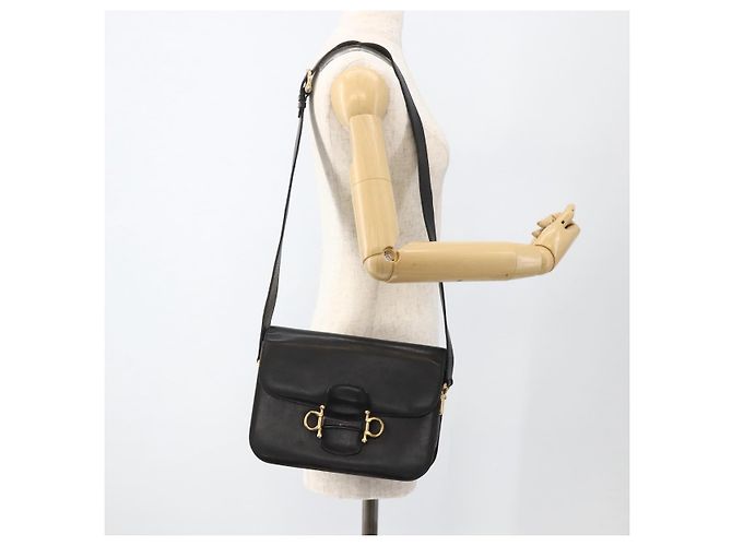 Céline CELINE Shoulder Bag Leather Black Gold - vista 27